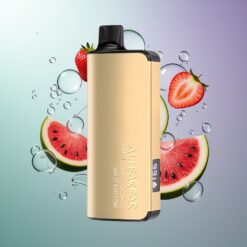 Eesti Hulgimüüjad Alibarbar Ingot 9000 Puffs Maasikas-Kookos-Arbuus 2350mah LED Display