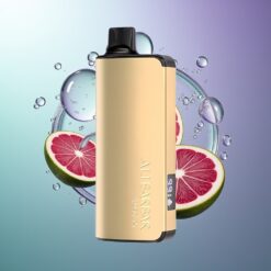 Eesti Hulgimüüjad Alibarbar Ingot 9000 Suutekombinatsioon Viinamarja Jää 2350mAh LED-kuvar