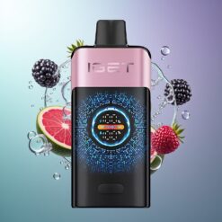 Eesti Hulgimüüjad IGET ONE 12000 Puhangut MustikaJää Suur Kaarev Värviekraan ja 2700 mAh Patarei Maht