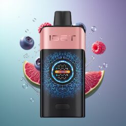 Eesti Hulgimüüjad IGET ONE 12000 Puhangut Mustikas Vaarika Suur Kaardus Värvikas Ekraan 2700 mAh