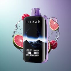 Eesti Hulgimüüjad Elf Bar MoonNight 40000 Puffs Viinamarja Vaarika USB-C