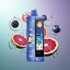 Eesti Hulgimüüjad Elf Bar Planet 25000 Puffs 5% Nikotiini Haprad Mustikas-Jõhvikas