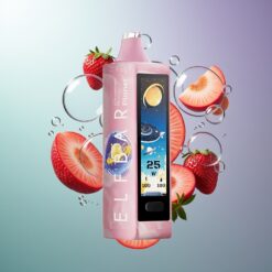 Eesti Hulgimüüjad Elf Bar Planet 25000 Puffs Maasika-Virsik 18ml Mesh