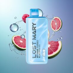 Eesti Hulgimüüjad Lost Mary MT15000 15000 puhangut Sinine Vaarikas Jää TURBO Dual Mesh Coil 11W/22W